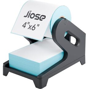 JIOSE 4x6 Label Holder - Thermal Label Holder for Rolls and Fan-Fold Labels - Work with Desktop Label Printer