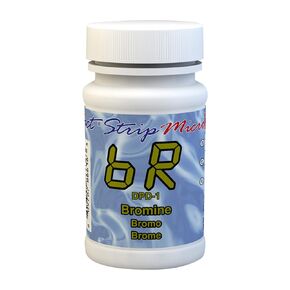 Industrial Test Systems eXact 486636 Micro Bromine Strips, 0-14 ppm Detection Range (Bottle of 100)