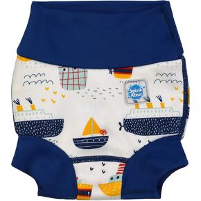 Splash About Happy Nappy Paper Planes Red, 2-3 Years