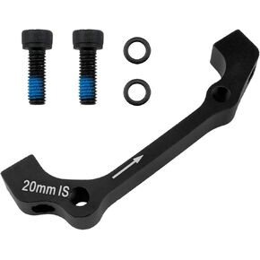 20mm Disc Brake Caliper Mount Adapter Bike Brake Mounts Adapters Disc Brake Adapter for Front 180mm Rear 160mm 1Set