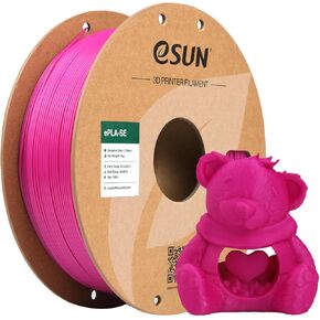 eSUN High Speed PLA Filament 1.75mm, 1KG Spool (2.2 LBS) Fast Printing 3D Printer PLA Filament,Designed for Fast Printing, Black
