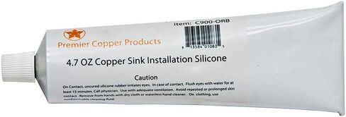 Premier Copper Products C900-ORB سيليكون تركيب حوض النحاس العالمي، برونز مطلي بالزيت in Saudi Arabia