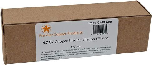 Premier Copper Products C900-ORB سيليكون تركيب حوض النحاس العالمي، برونز مطلي بالزيت in Saudi Arabia