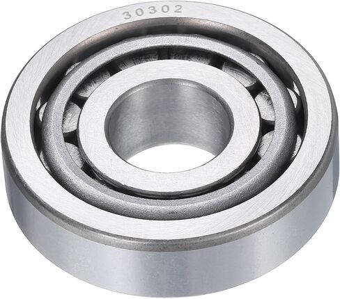 uxcell 2pcs 30205 Tapered Roller Bearing Cone and Cup, 25mm Bore x 52mm OD x 16.25mm Thick, Chrome Steel Taper Bearing Set, ABEC-5 in Saudi Arabia