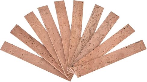 Clarinet Joint Corks, 10PCS Clarinet Neck Joint Cork Sheet Clarinet Cork Replacement Ckit in Saudi Arabia