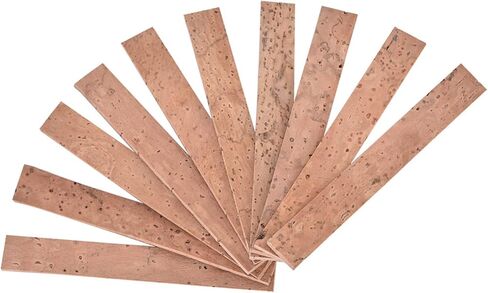 Clarinet Joint Corks, 10PCS Clarinet Neck Joint Cork Sheet Clarinet Cork Replacement Ckit in Saudi Arabia