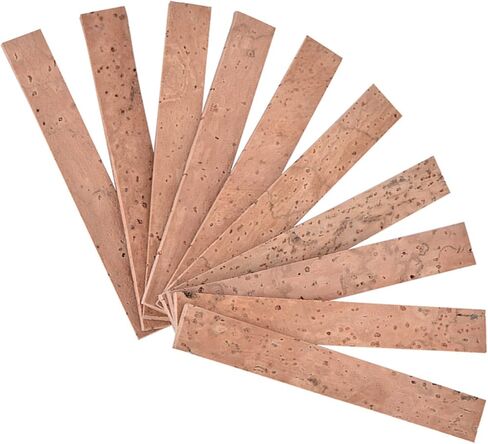 Clarinet Joint Corks, 10PCS Clarinet Neck Joint Cork Sheet Clarinet Cork Replacement Ckit in Saudi Arabia
