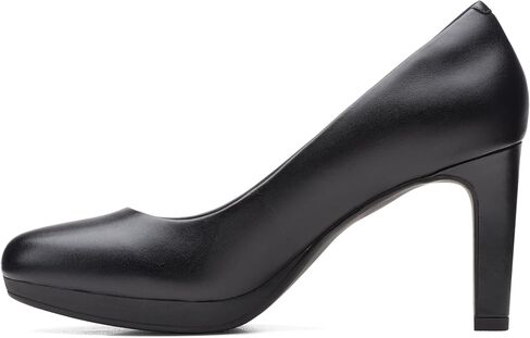 Clarks Women's Ambyr Joy Pump, Navy Leather, 8.5 in Saudi Arabia