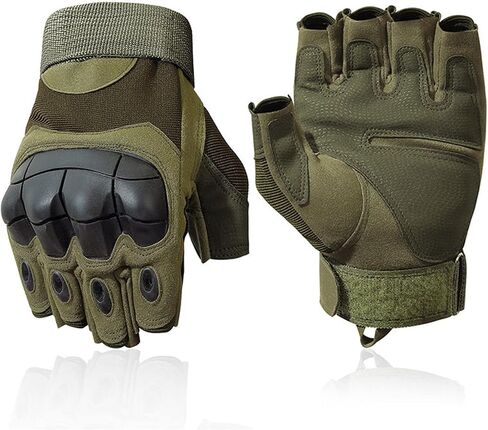 Outdoor Gloves for Men, Fingerless Gloves Men Driving Gloves Men Hiking Gloves, Biking Gloves Motorcycle Gloves for Men in Kuwait