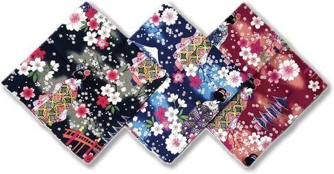 Japanese Handkerchiefs for Women [ Made in Japan ] Womens Ladies Handkerchiefs/Hankies/Kerchief in Saudi Arabia