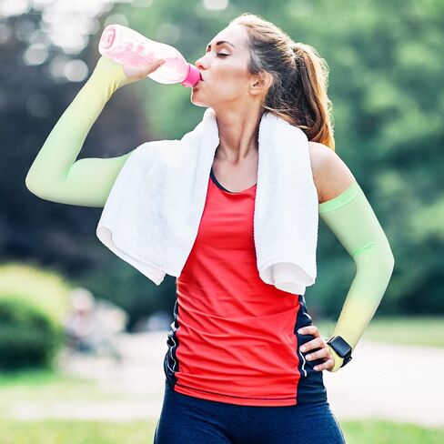 JenPen 6 Pairs UV Sun Protection Arm Sleeves to Cover Arms for Women Compression Sleeves for Men in Saudi Arabia