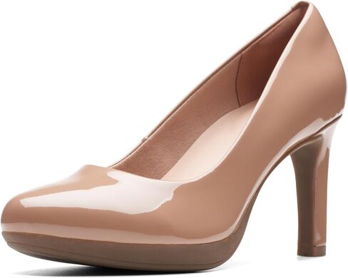 Clarks womens Ambyr Joy Pump, Black Leather, 12 US in Saudi Arabia