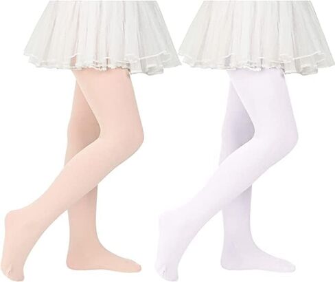 American Trends Ballet Tights for Girls Toddler Dance Tight Footed Kids Leggings Baby Elastic Stocking for Girls in Kuwait