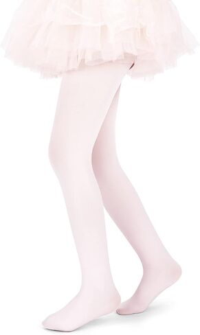 Ballet Tights for Girls, Ultra Soft Pro Footed Dance Tights, 1 Pack (Toddler/Little Kid/Big Kid) in Saudi Arabia