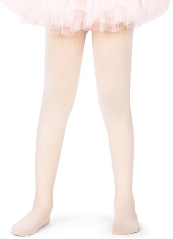 Ballet Tights for Girls, Ultra Soft Pro Footed Dance Tights, 1 Pack (Toddler/Little Kid/Big Kid) in Saudi Arabia
