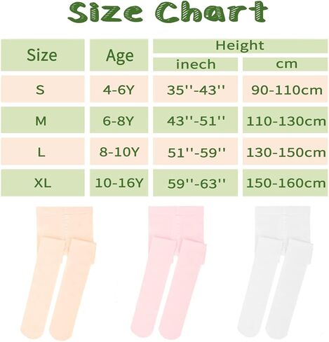 Ballet Tights for Girls, Ultra Soft Pro Footed Dance Tights, 1 Pack (Toddler/Little Kid/Big Kid) in Saudi Arabia