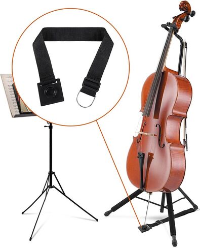 قابل للتعديل التشيلو Endpin مرساة العالمي التشيلو سدادة عدم الانزلاق سدادة O-حلقة سميكة وسادة مطاطية نهاية طرف غطاء مسند حامل حامل التشيلو جهاز مضاد للانزلاق مناسب لجميع حوامل أرجل الكرسي تقريبًا (أسود) in Kuwait