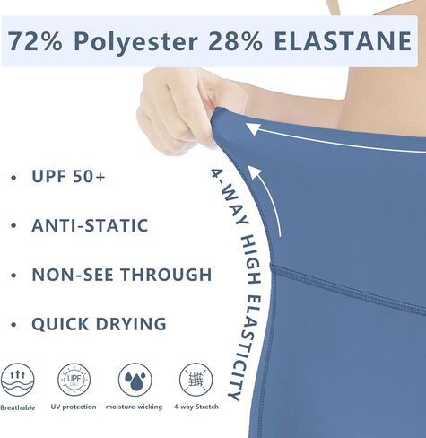 سراويل اليوغا للفتيات ذات الخصر العالي للأطفال، سراويل اليوغا للجري الرياضية مع جيوب للتمرين في صالة الألعاب الرياضية والرقص in Kuwait
