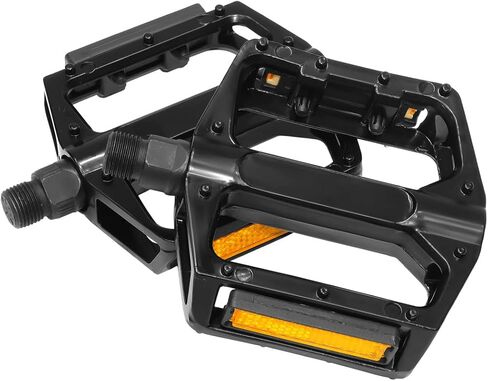 Himiway Bike Pedals 9/16" Lightweight Non-Slip Bicycle Platform Pedals Fits Most Adult Bikes Shock-Absorbing E-Bike Pedal with Reflectors Cycling Pedals Compatible for E-Bike, Urban Commute Bikes in Saudi Arabia