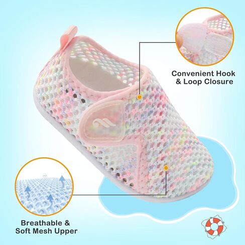JIASUQI Baby Boys Girls Barefoot Swim Pool Water Shoes Beach Walking Sandals Athletic Sneakers in Saudi Arabia