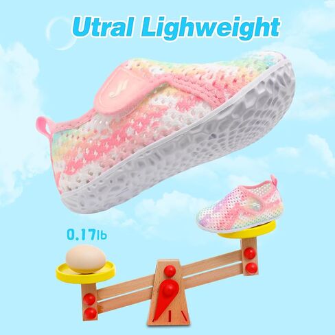 JIASUQI Baby Boys Girls Barefoot Swim Pool Water Shoes Beach Walking Sandals Athletic Sneakers in Saudi Arabia