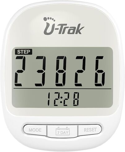 Pedometer for Walking Simple Step Counter Accurate Step Tracker Pedometer Clip On with 7 Days Memory Distance Miles/Km, Calorie Counter, Clock, Exercise Time for Men Women Kids Senior in Kuwait