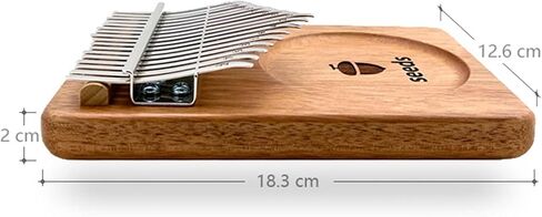 Seeds Kalimba Thumb Piano 41 Keys Chromatic C-Tuned Thumb Piano Okoume wood Flat Board ultra-lightweight Portable Mbira Finger Piano in Saudi Arabia