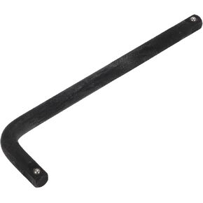 1 Pcs l Shaped Impact Socket Extension Bar Durable Extension Socket Tool 250x75mm Black CR-MO for Car Motorcycle Dirtbike Repair 1/2 Inch Drive