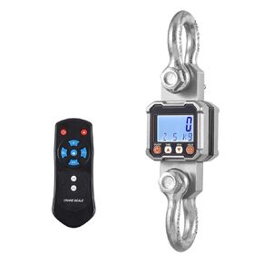 Bonvoisin Digital Crane Scale 11000lb Hanging Scale Heavy Duty Industrial Hanging Weight Scale with Peak Function (5000KG)