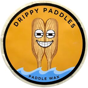 Paddle Wax – Hydrophobic Wax for Kayaks, Canoes & Paddleboards – Reduces Paddle Drips, Improves Paddle Grip, & Prevents Slips – Made with Beeswax & Resin