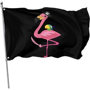 Pirate Dinosaur Flag 3x5 Ft Outdoor Indoor With Grommet Garden Yard Outside Banner Decorative Sign