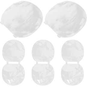 POPETPOP Table Tennis Racket Rubber Protection Film 5pcs PingPong Paddle Protect Film Table Tennis Accessory Transparent