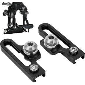 2Pcs Bike C Clamp Brake Pad, Aluminum Alloy Extension C Caliper Adapter Brakes for Road Bicycles, Bike Parts