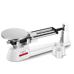 Bonvoisin Triple Beam Scale 2610g x 0.1g, Mechanical Lab Scale with Stainless Steel Platform, Balance Scale Pan Balance for Classroom