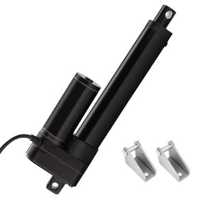 24V 22 Inch Stroke Linear Actuator Heavy Duty 660lbs/3000N IP65 Waterproof Speed 0.2"/sec Linear Electric Actuator with Mounting Bracket