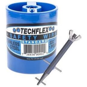 Kit - CLT03 - 4 3/4" Stainless Steel/Aluminum Tool w/ Wingnut and 1lb. Can of .032 Safety Wire