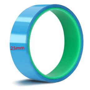 Tubeless Bicycle Wheel Rim Tape 700C Advanced, Bike Rim Tape Blue Roll for Anti Puncture Vacuum Tubeless Tire Pad MTB/Road Rim Wheel Strip Tape Length 10m Width 25mm
