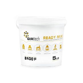 Refractory Cement Mortar 5 LB 2400 Degree High Temp Heat Resistant Liquid Mix for Repairing & Masonry, Fire Brick Lining Fire Pit, Fireplace, Kiln, Furnace, Forge