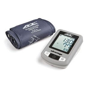 ADC 6021N Advantage Automatic Digital Blood Pressure Monitor with Storage Case, BHS AA Rated, Wide-Range Adult Navy Upper-Arm BP Cuff