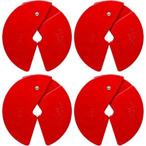 Micro Gainz Dumbbell Fractional 2.5 lb Weight Plate, Ideal for Micro Loading, (Choose Color) 4 Piece Fractional Weight Plates, Designed for Dumbbell Training, Made In USA