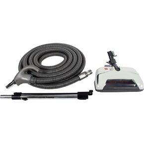 Cen-Tec Systems Central Vacuum Powerhead Kit, Direct Connect Hose, Gray