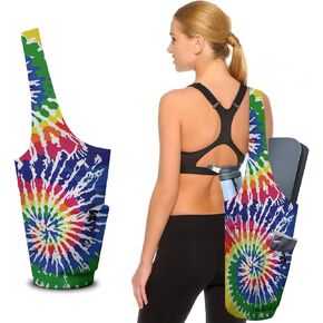 Yoga Mat Bag for Women with Large Side Pocket
