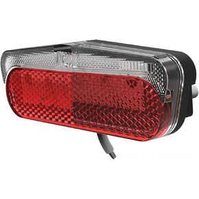 6V-60V E-Bike Rear Light, Warning Safety Tail Light, Night Riding Tailight Equipmen, LED Safety Warning Rear Lamp