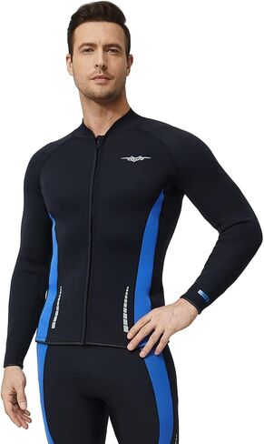 قمصان Seaskin Wetsuit للرجال بسحاب أمامي 3 مم in Kuwait