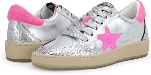 Vintage Havana Women's Denisse Sneaker, Silver/Green Multi, 7.5 in Saudi Arabia