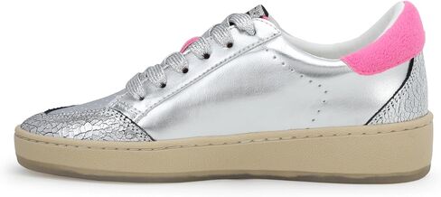 Vintage Havana Women's Denisse Sneaker, Silver/Green Multi, 7.5 in Saudi Arabia