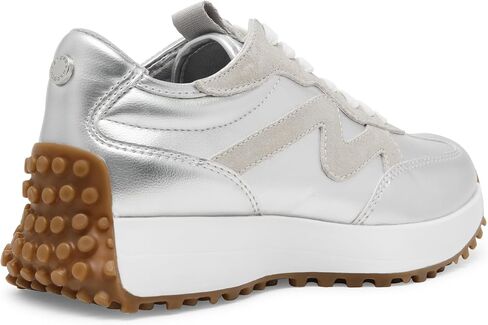 Steve Madden Women's Campo Sneaker, White Mesh, 7.5 in Kuwait