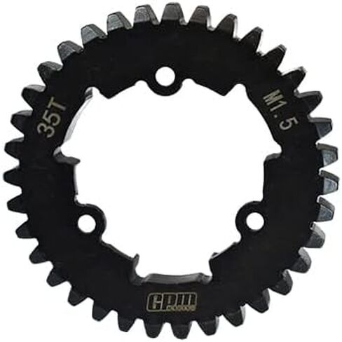 12T 35T Steel Spur Gear Fit for TRAXXAS-1/5 X-MAXX 6S/8S Medium Carbon Steel Motor Main Gear/1.5 Modulus Driving Gear TXM1235TS (35T) in Kuwait
