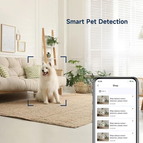 كاميرات Tenda CT6 2K WiFi لأمن المنزل بالخارج - رؤية ليلية كاملة الألوان مع 2 أضواء كاشفة، وهوائيات مزدوجة، وكشف الحركة بالذكاء الاصطناعي، وصوت ثنائي الاتجاه، IP66، H.265، وكاميرات أمان خارجية مدمجة in Saudi Arabia