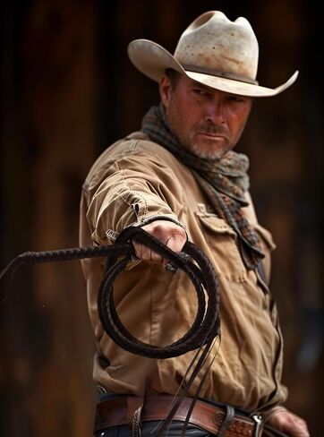 VZQI Western Cowboy Whip Clothing Accessories Prop Whip Cowboy Handle Black and Brown-Black in Saudi Arabia
